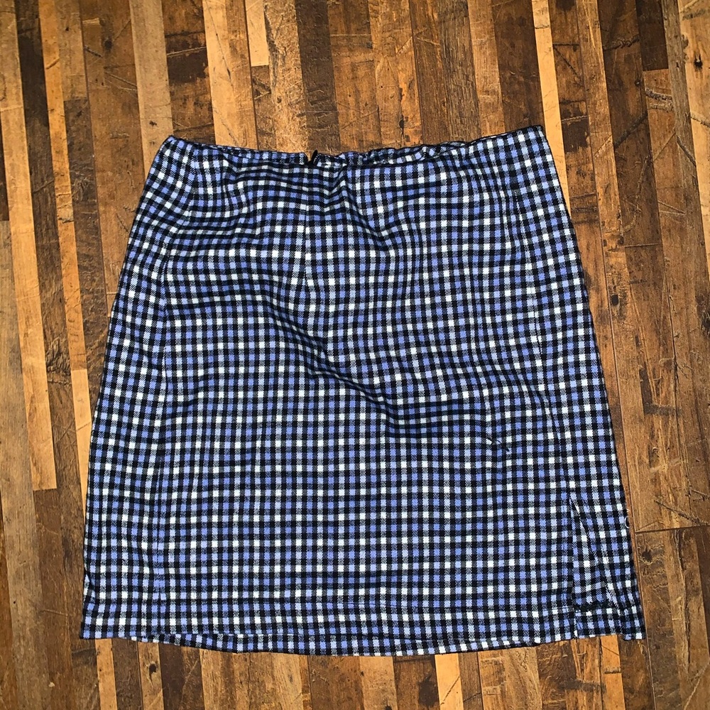 Plaid Skirt
